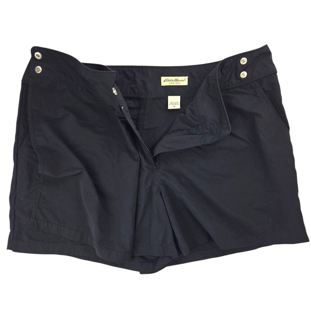 Eddie Bauer | Black, Nylon, Skort | Size 18 - Picture 2 of 5